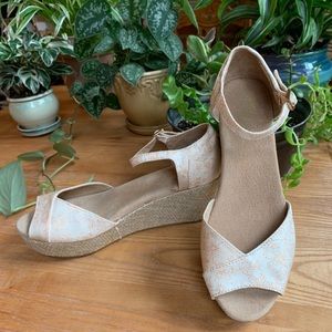 New Toms Platform Wedges
